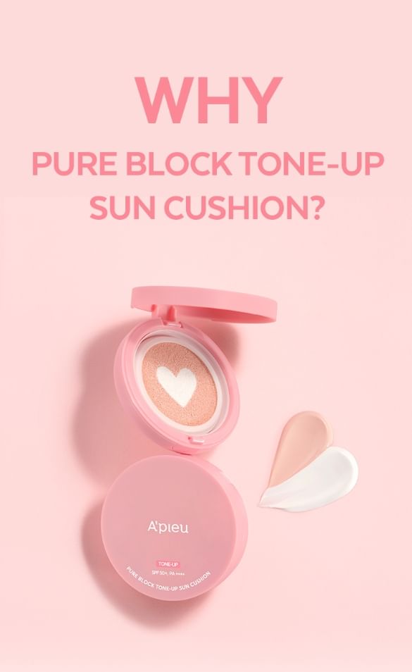 A'PIEU - Pure Block Tone-Up Zonnekussen