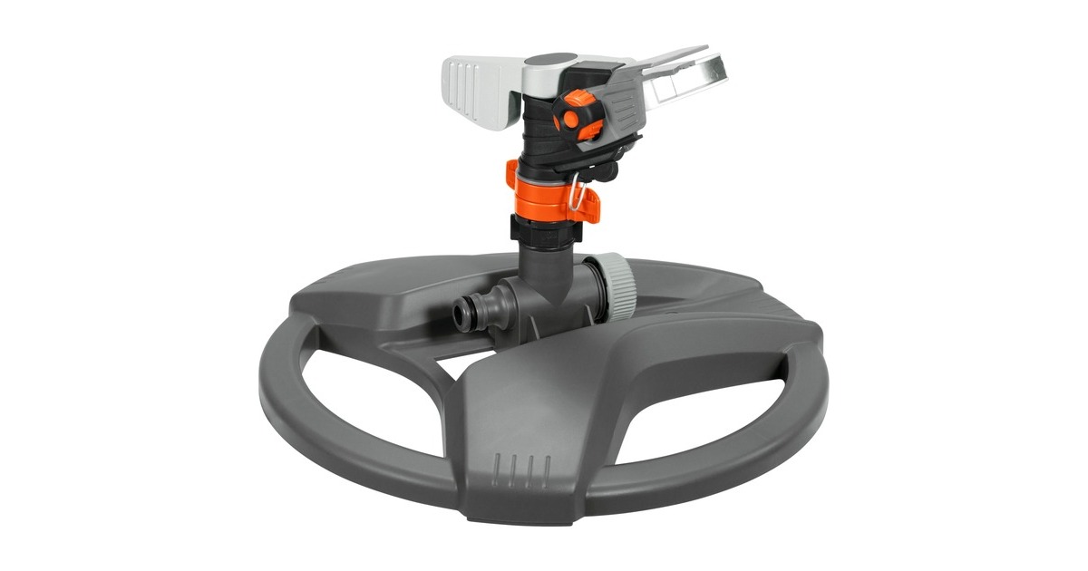 GARDENAPremium Pulserende sector- en cirkelsproeier  (Grijs/oranje, 8135-20)
