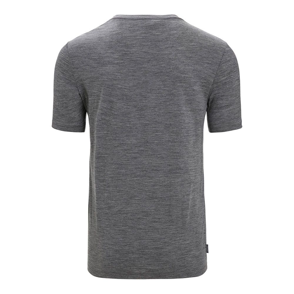 Icebreaker TECH LITE II - Tee-shirt Homme gritstone hthr