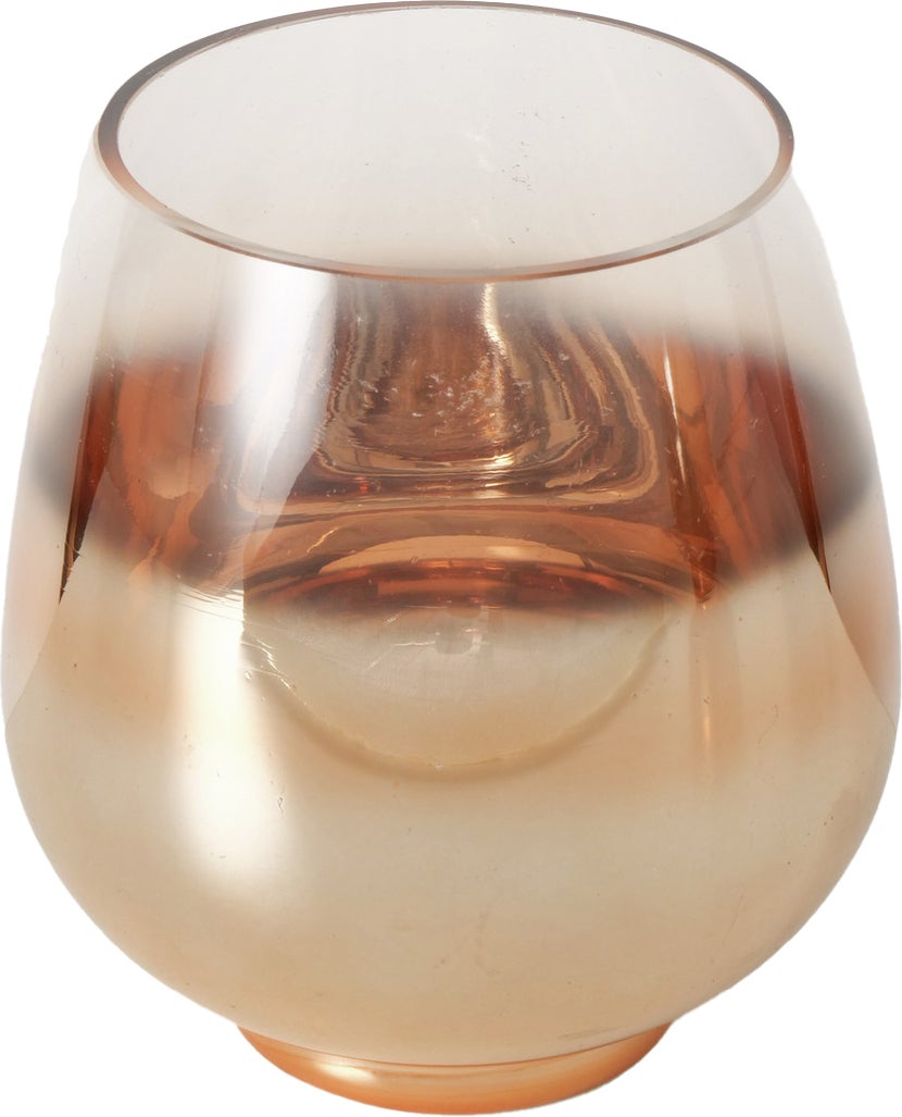 Boltze waxinelichthouder Grazia goud D 12 H 15,5 cm