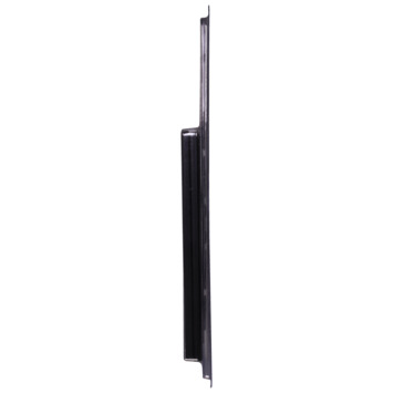 CANDO hoge plint eindstuk zwart 2,3 x 14,3