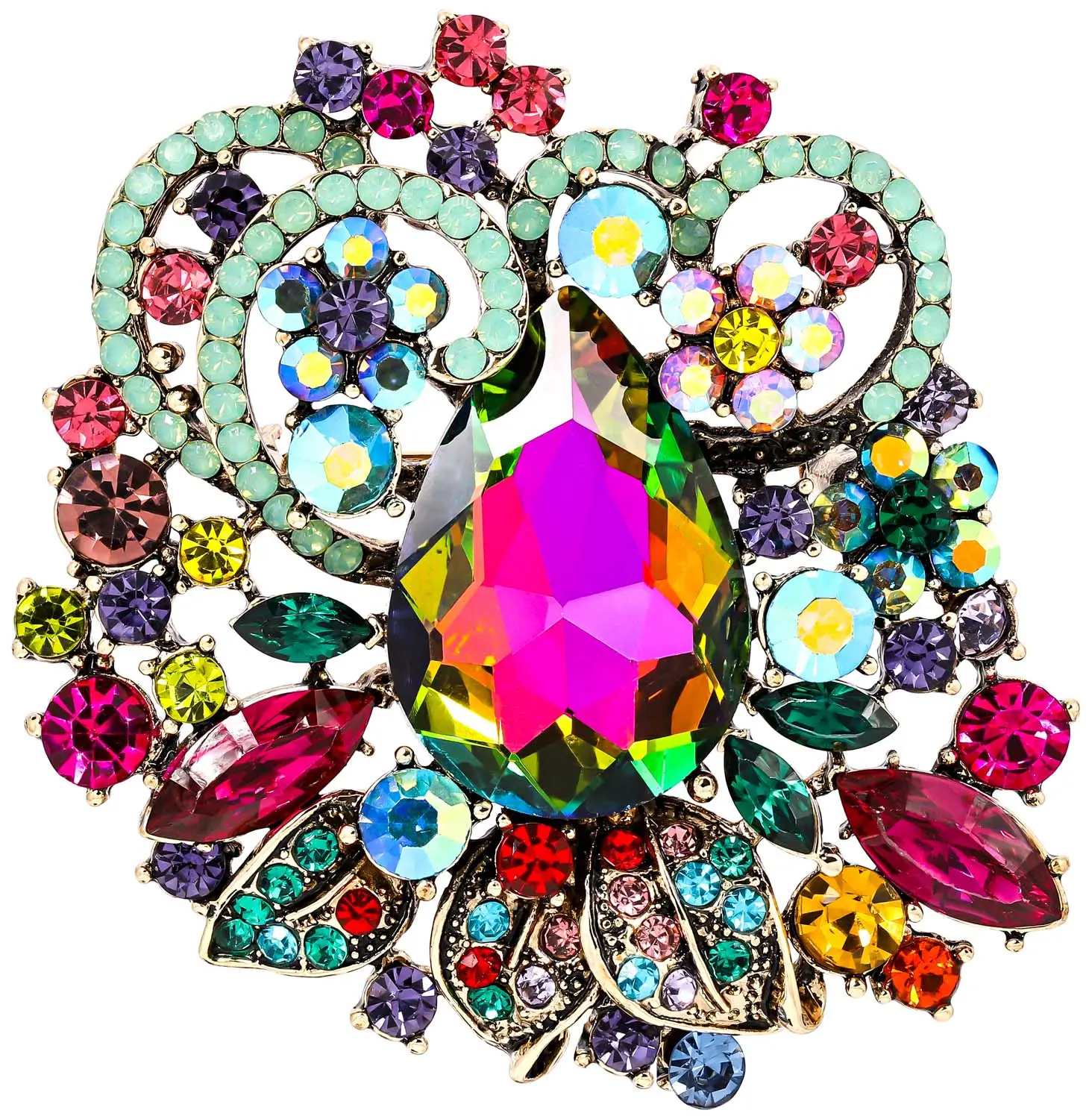 Brosche - Tropical Sparkle