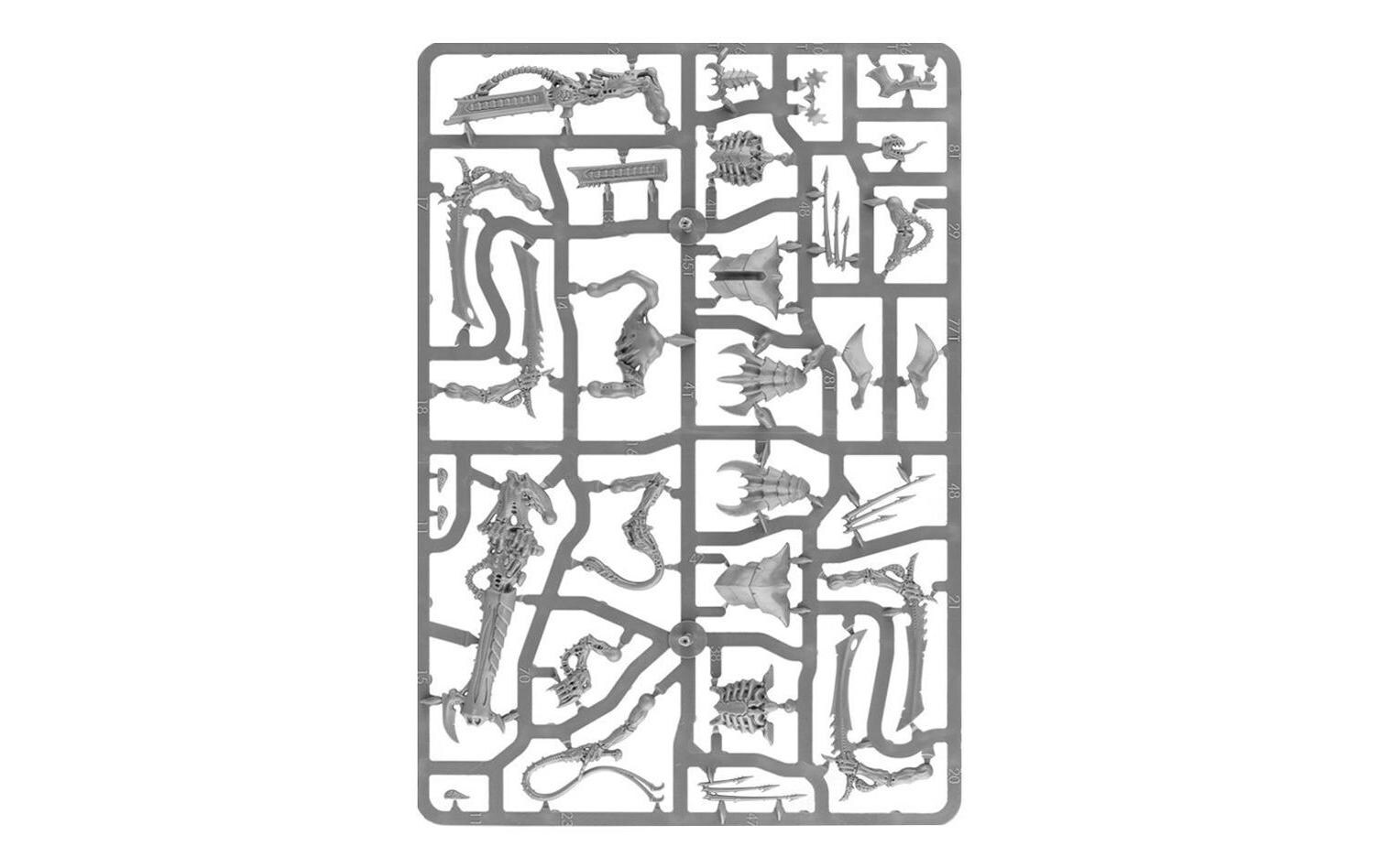 Figurenset Warhammer 40.000 Tyranids WarriorsWarhammer 40.000 Miniaturen: Tyranids Warriors