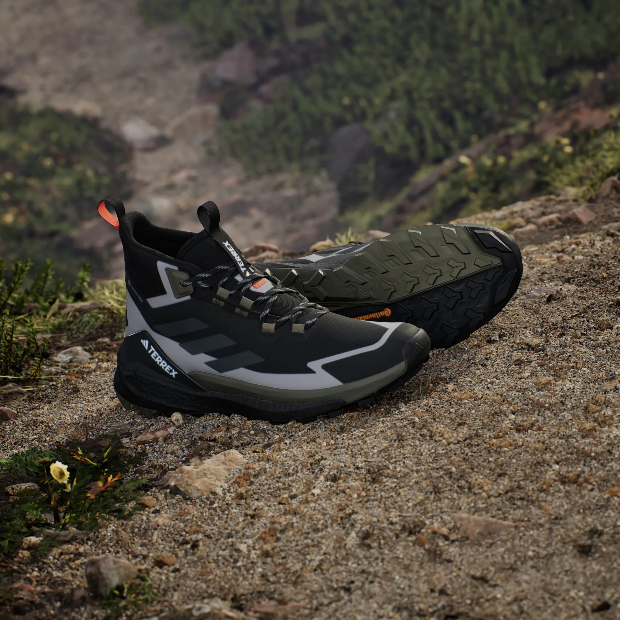 Adidas Men's Terrex Free Hiker 2 Gore-Tex Core Black/Carbon/Olistr