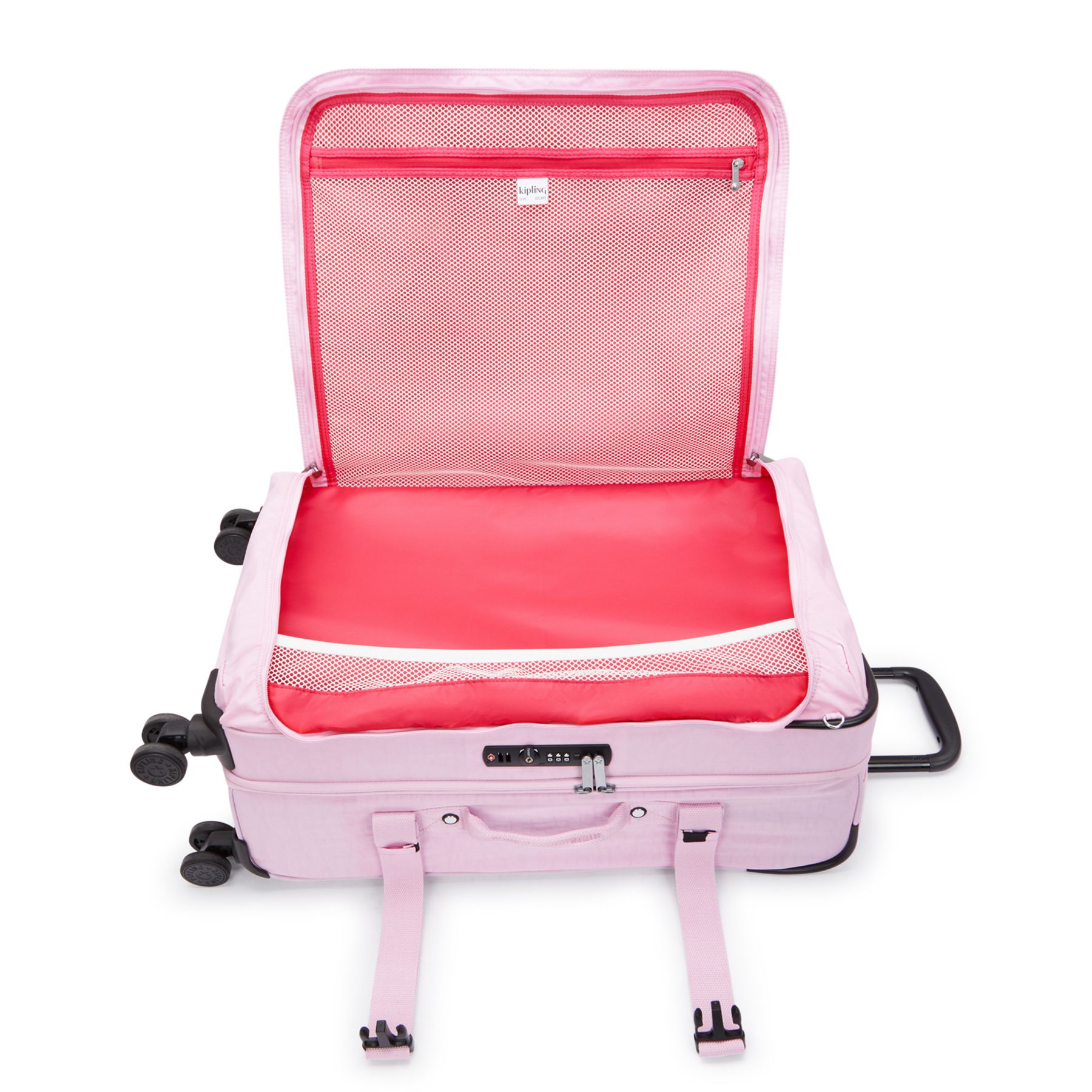 SPONTANEOUS M Valise de taille moyenne à 4 roues - Blooming Pink