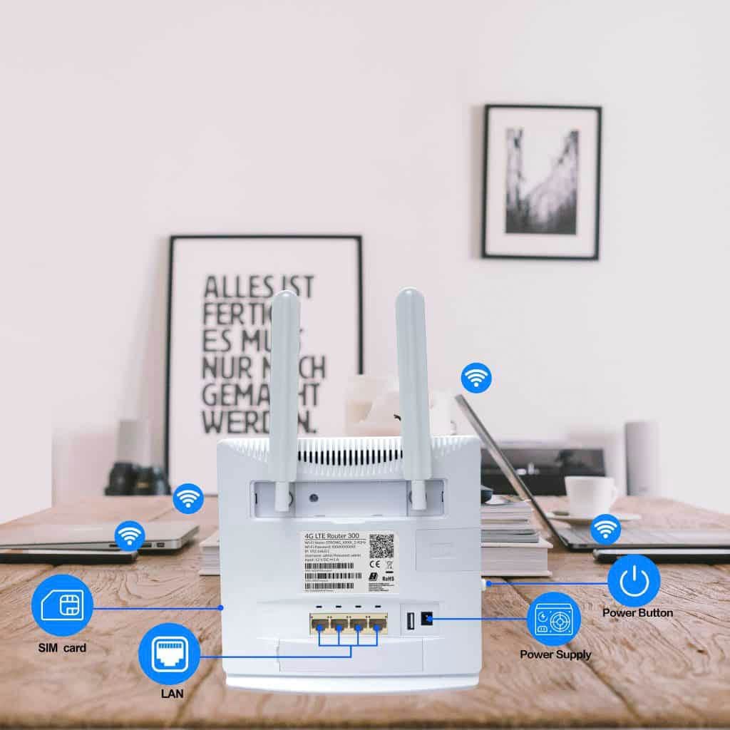 Strong WLAN-Router »4G LTE WLAN-Router« bis zu 150 Mbit/s, mobiles Internet für unterwegs