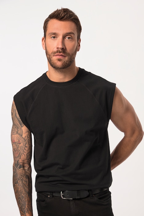 JP1880 Tanktop, überschnittene Schultern, Rundhals, bis 8 XL