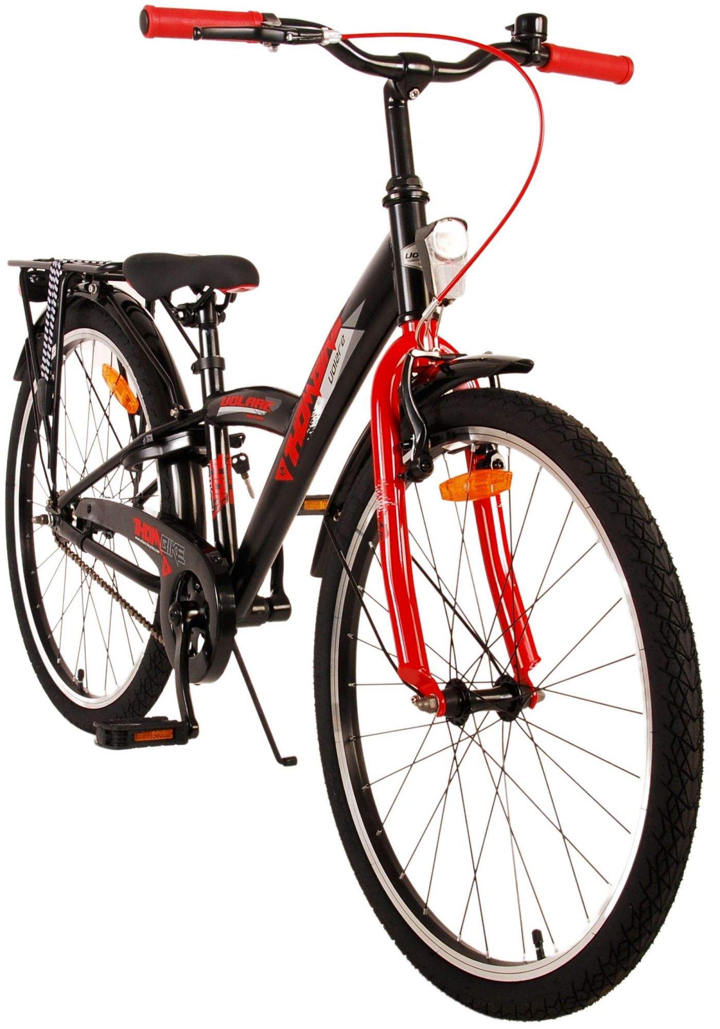 TPFSports Thombike Kinderfahrrad - Jungen - Rücktritt + Handbremse - 24 Zoll - Blau