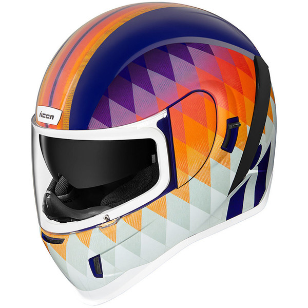 Icon - Casque Airform Hello Sunshine Violet / Orange / Blanc