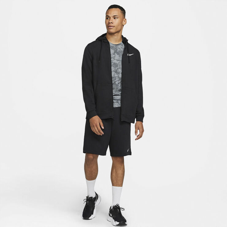 Nike Dri-FIT hættetrøje Sort