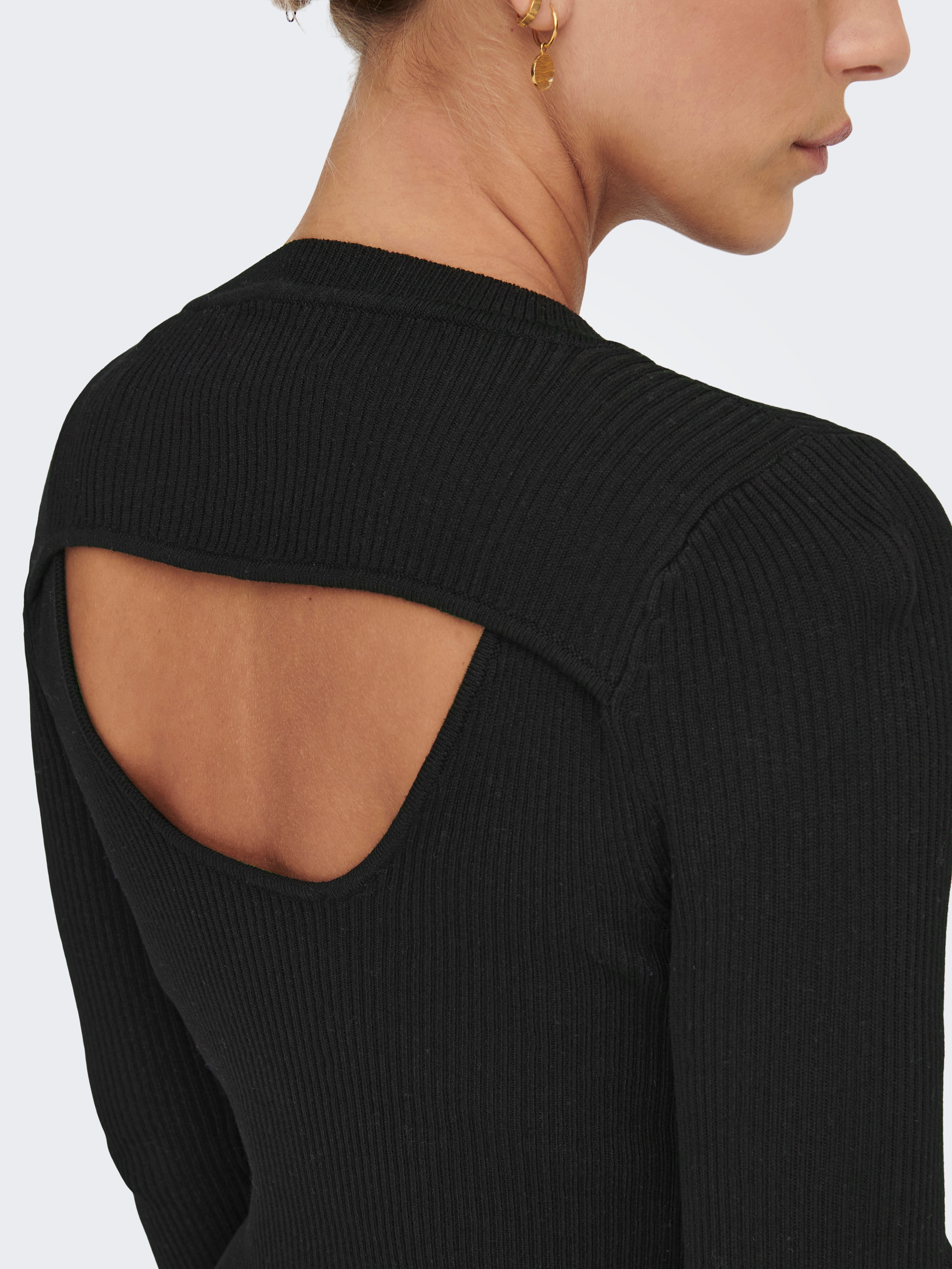 ONLMEDDI Strickpullover Black