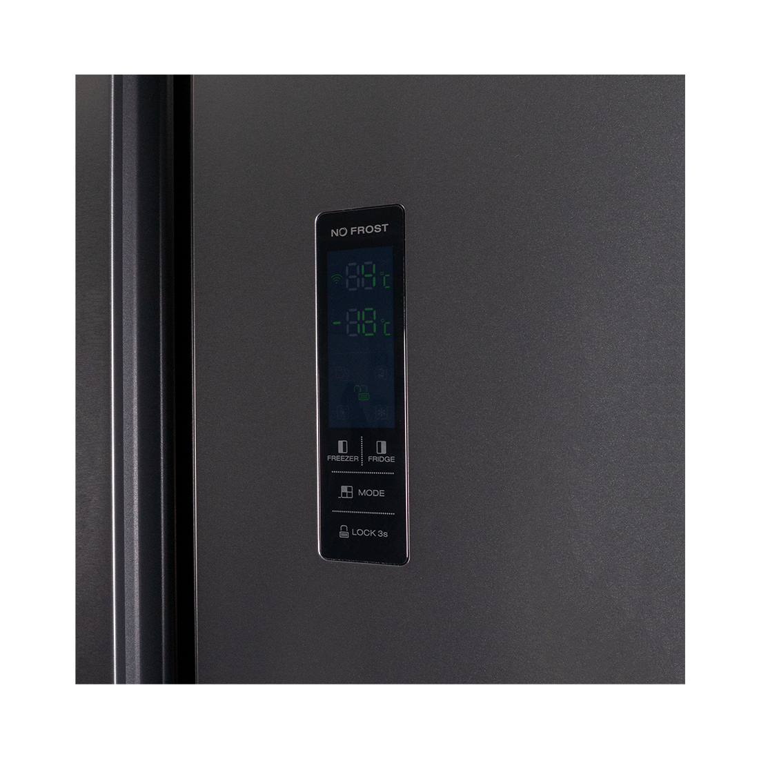 Kibernetik FSP Food Center Side by Side 435 Liter Schwarz