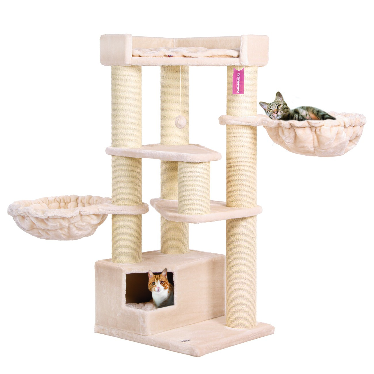 Canadian Cat Company Kratzbaum Vancouver beige