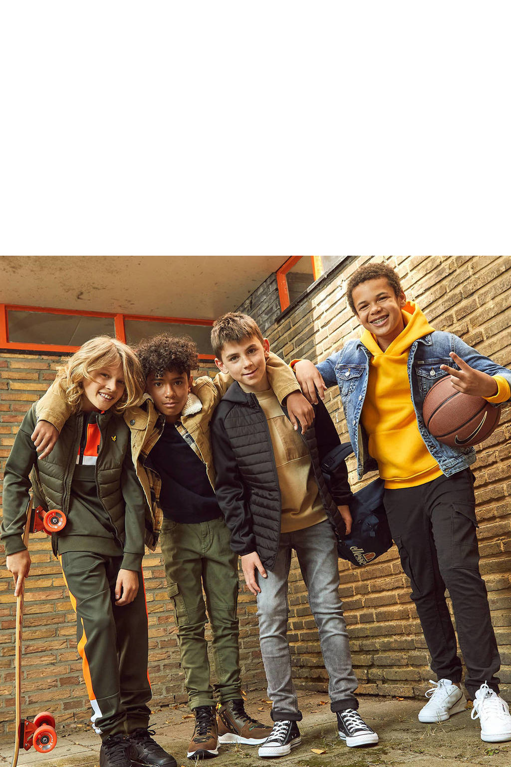 JACK & JONES gewatteerde tussenjas JJEMULTI zwart