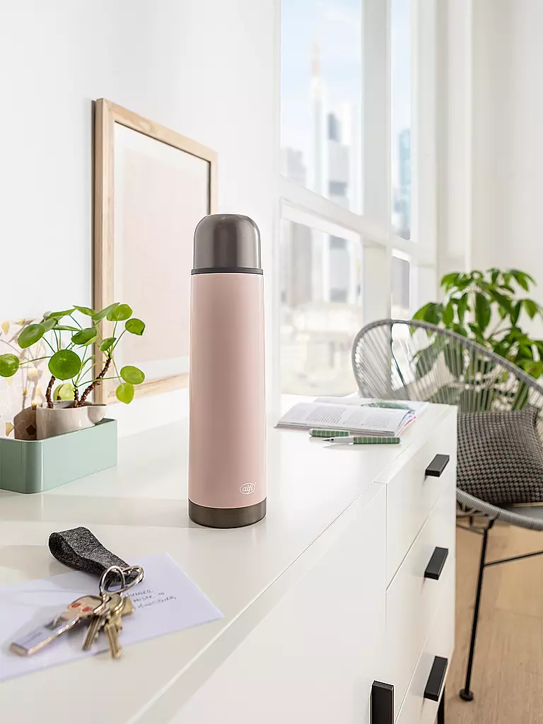 ALFI Isolierflasche - Thermosflasche 0,75l ISOTHERM ECO Pastel Rose rosa