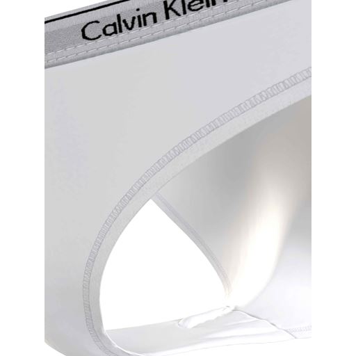 Calvin Klein Modern Logo Trusser, White, S