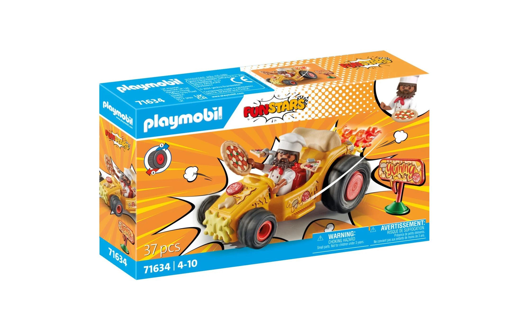 Fun stars Rasende Pizza 71634Spielset mit Figur, Kart und vielen verrückten Accessoires