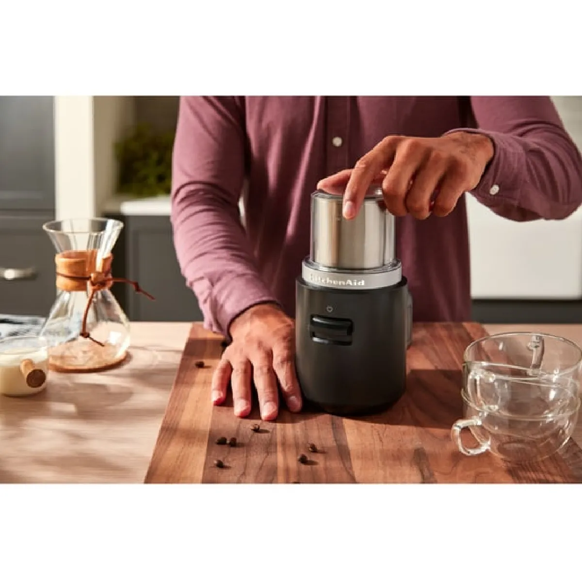 KitchenAid Moulin à café Go 5KBGR100BM