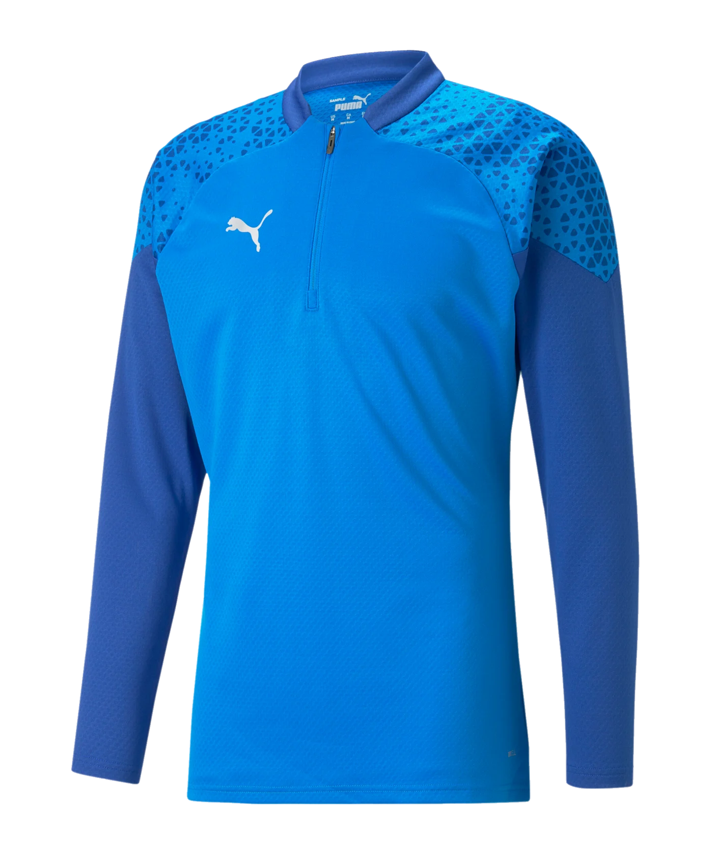 PUMA teamCUP HalfZip Sweatshirt Blau F02