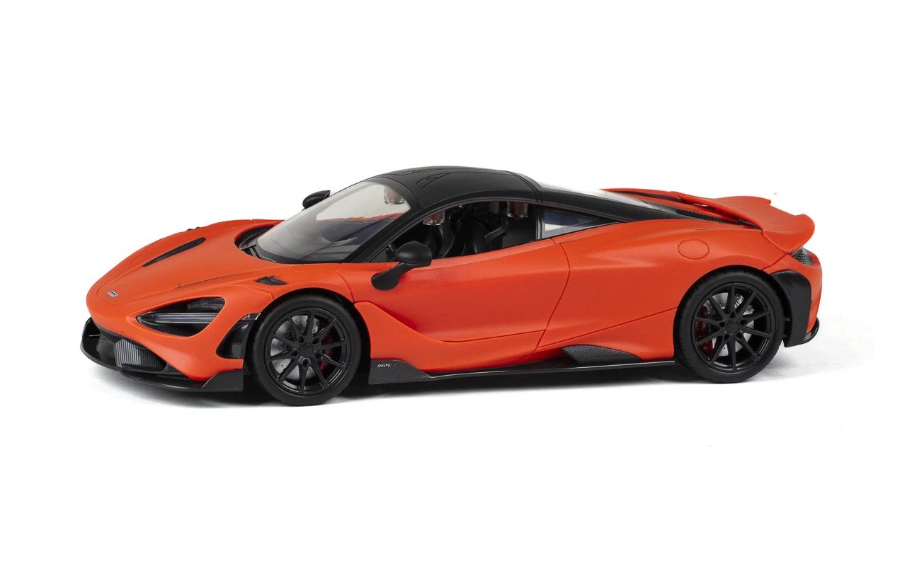 Auto McLaren 765LT mit Licht, Orange, 1:16Ferngesteuerter Sportwagen mit Licht für Kinder ab 6 Jahren