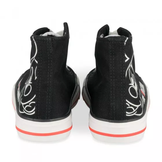 Baskets NOIR MICKEY