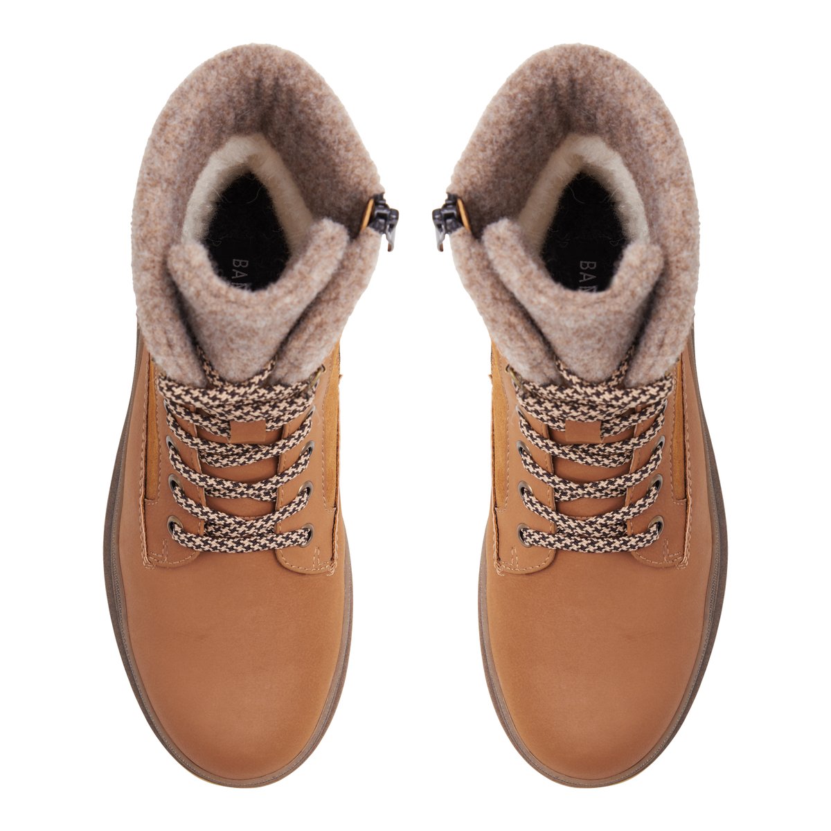 BANFF TRAIL PREMIUM-Aloderedar-Bottes de randonnée d'hiver - Talon plat - Cognac
