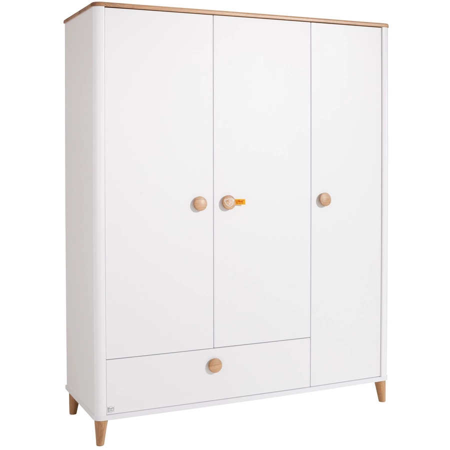 PAIDI Kleiderschrank Lotte & Fynn 3-türig