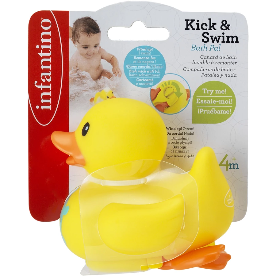 Infantino Aufziehbare Badeente
