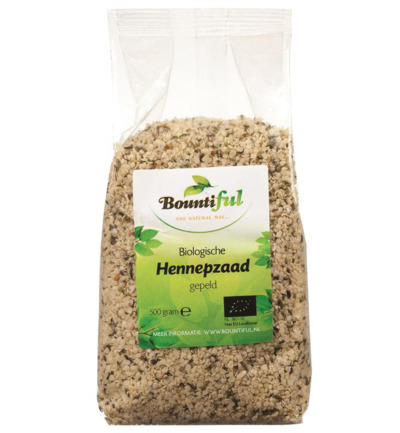 Bountiful Hennepzaad Bio (500 gr)