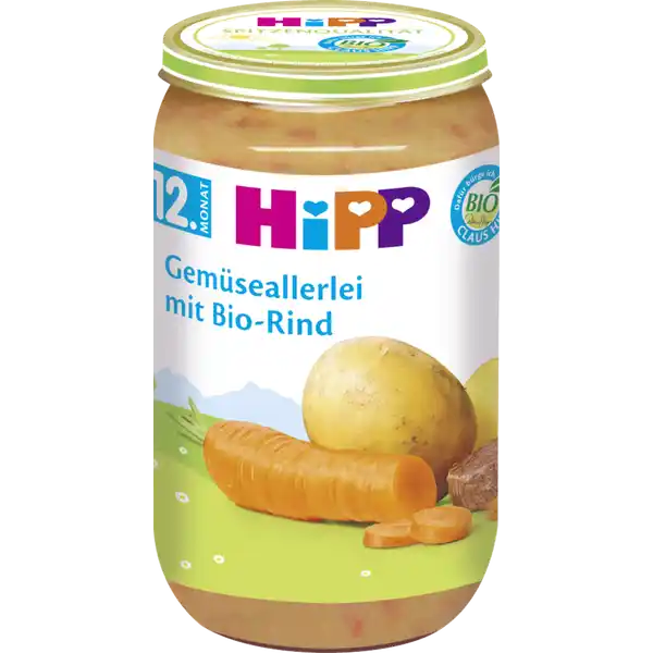 Bio Gemüseallerlei mit Bio-Rind