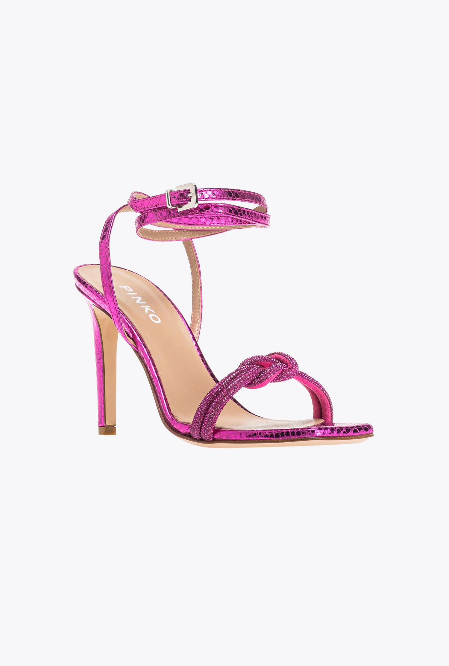 Sandales avec noeud | Violet