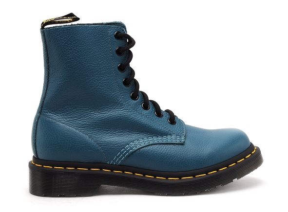 Dr martens boots bottine plates femme pascal virginia vert