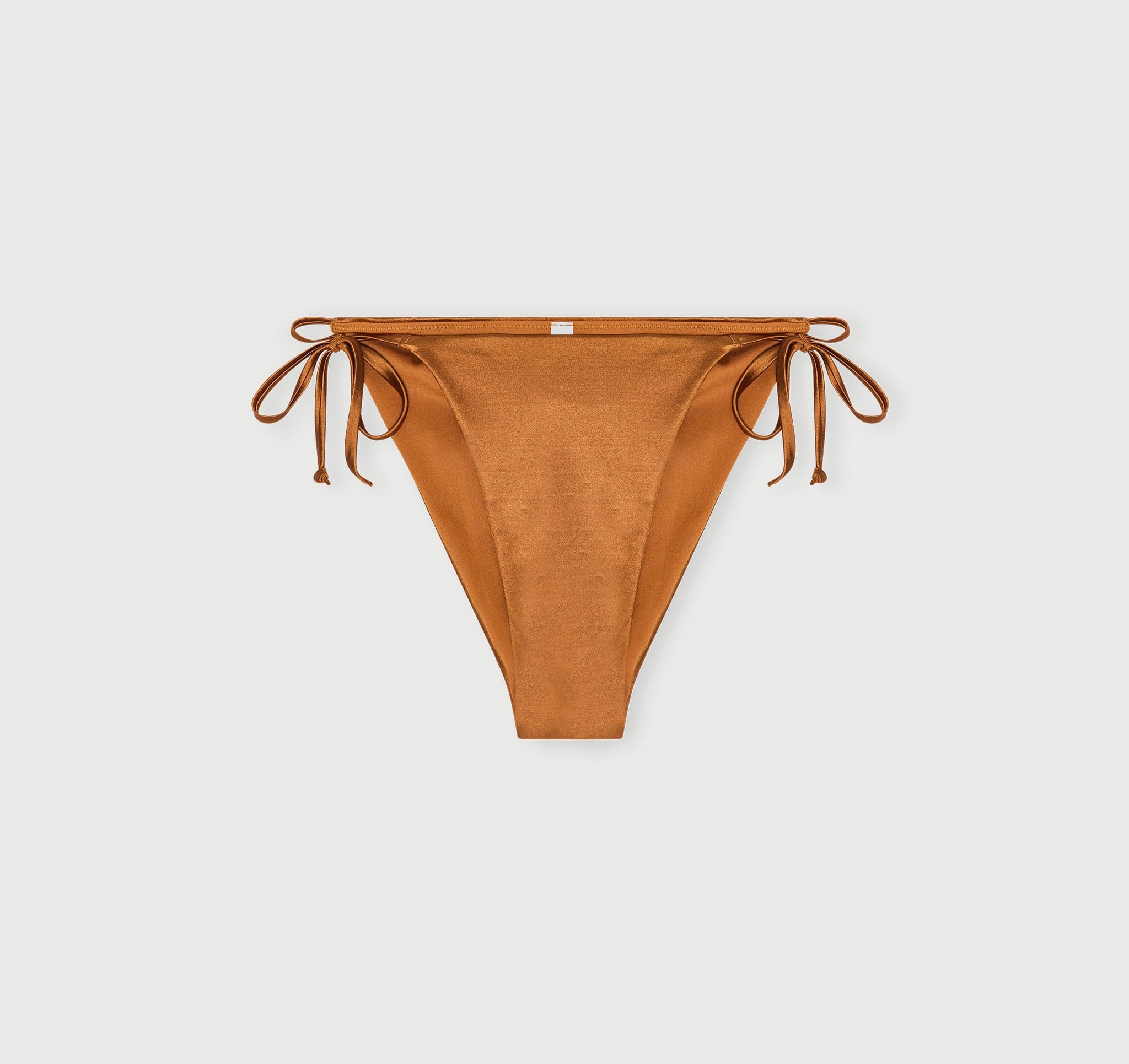 RECYCLED NYLON<br>Solar Swim Tie Bikini Bottom