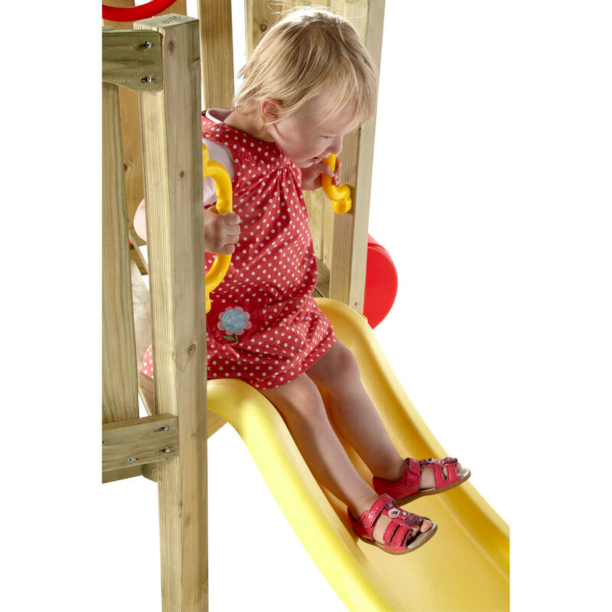Authentic Sports & Toys Authentic Sports Plum Holz Kleinkinder Turm mit Babyschaukel