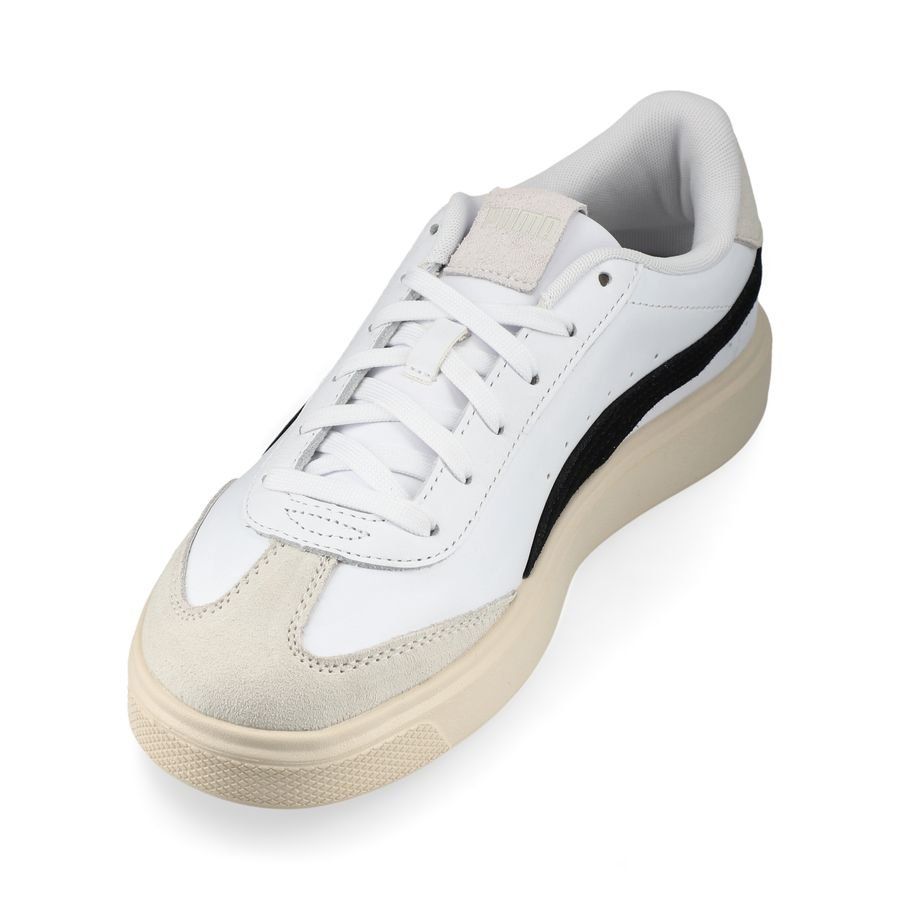 PUMA Chaussures Lajla T-toe - Blanc/Noir Femme