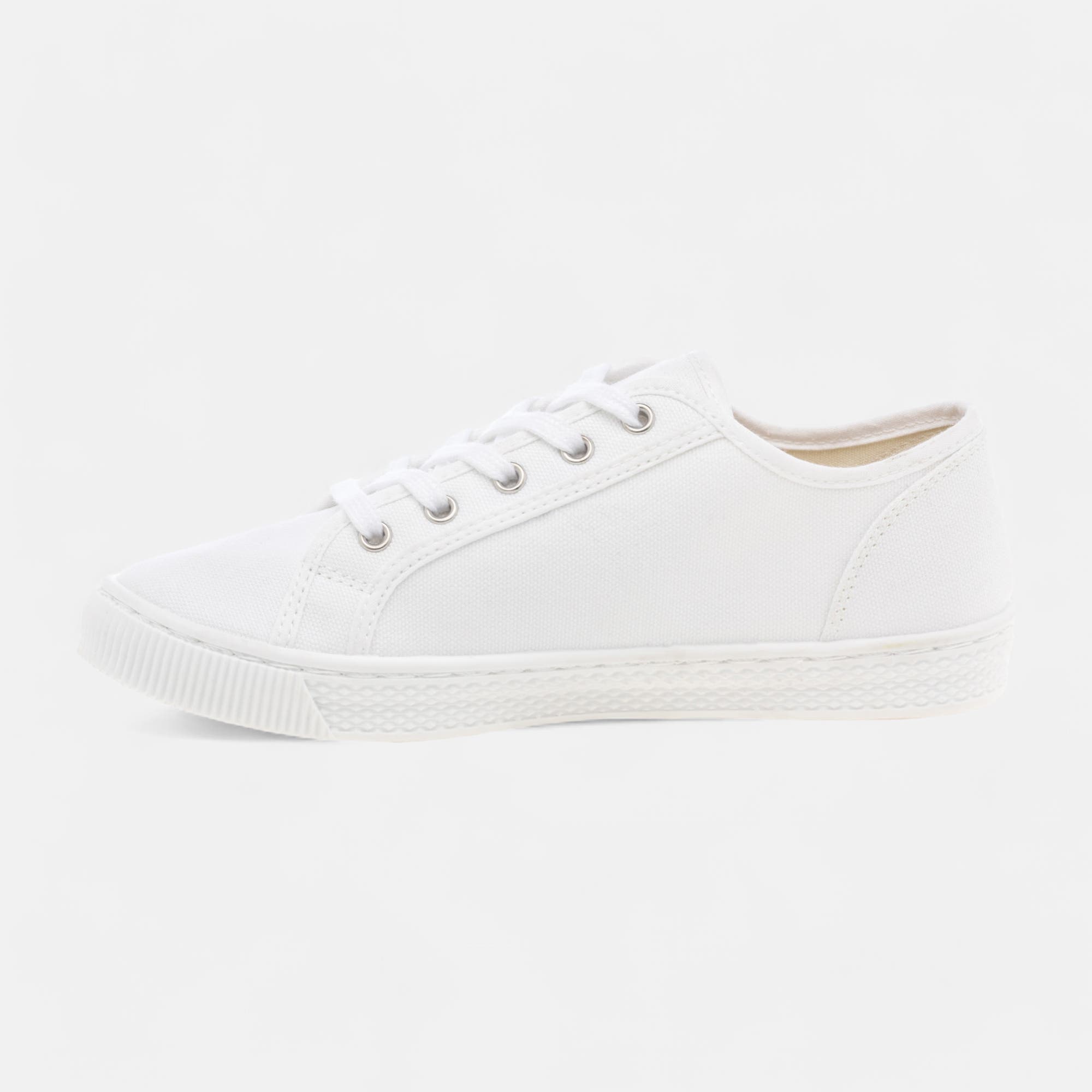 Baskets en toile Femme blanc