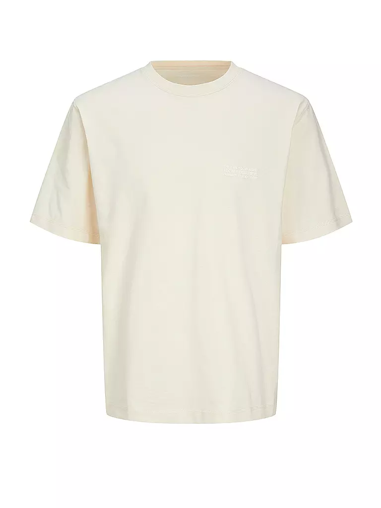 JACK & JONES T-Shirt JORBROOKLYN creme