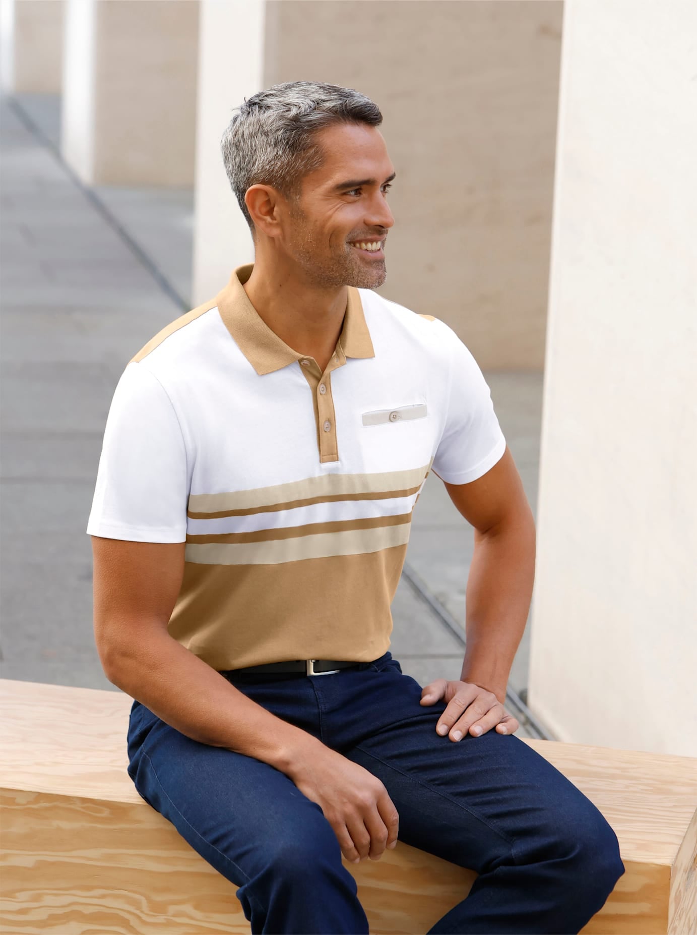 Classic Poloshirt »Poloshirt« 1 Stk. tlg.