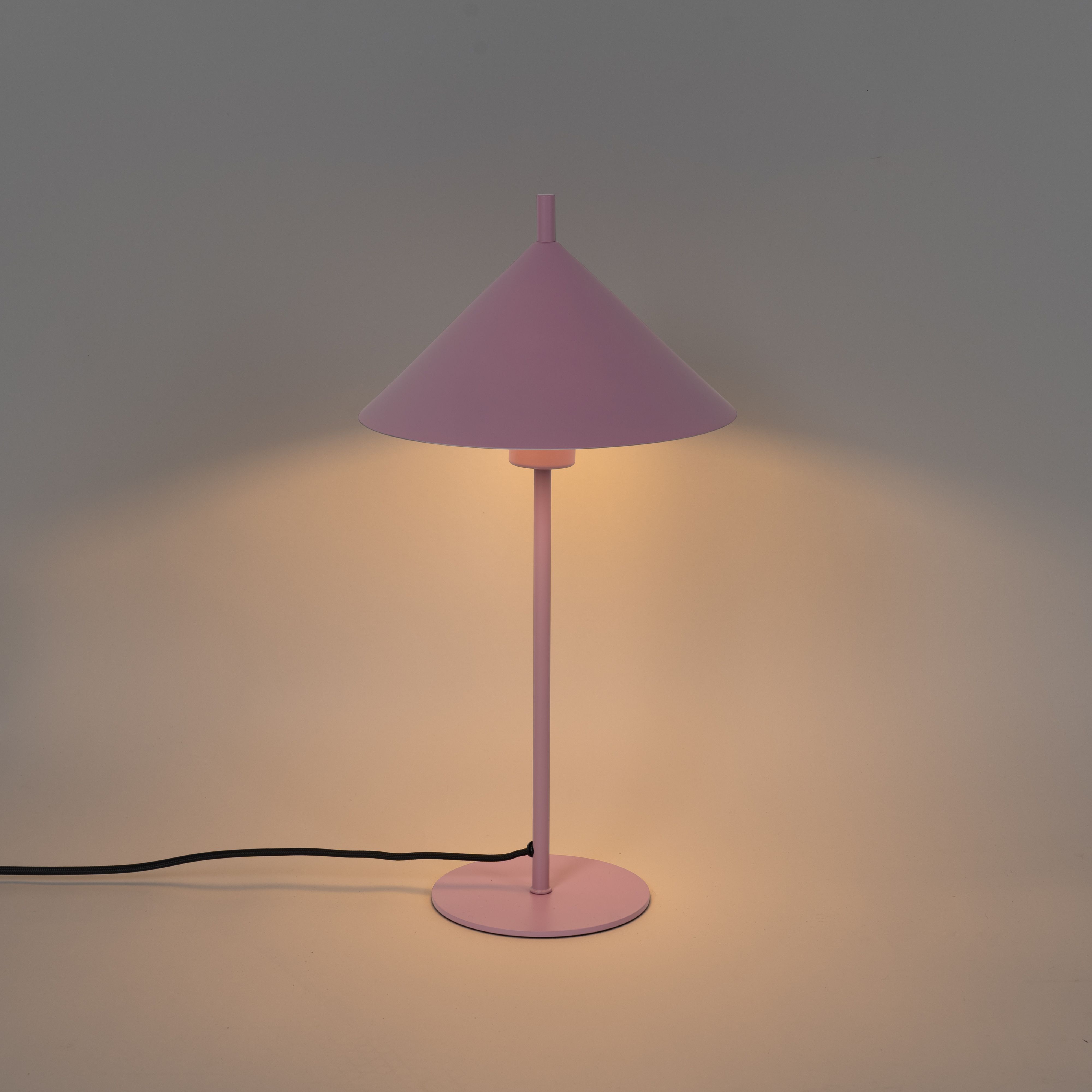 Design tafellamp roze - Triangolo