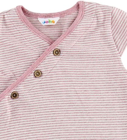 Joha Kleid - Rosa m. Streifen