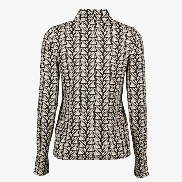 TwoDay dames coltrui zwart/beige