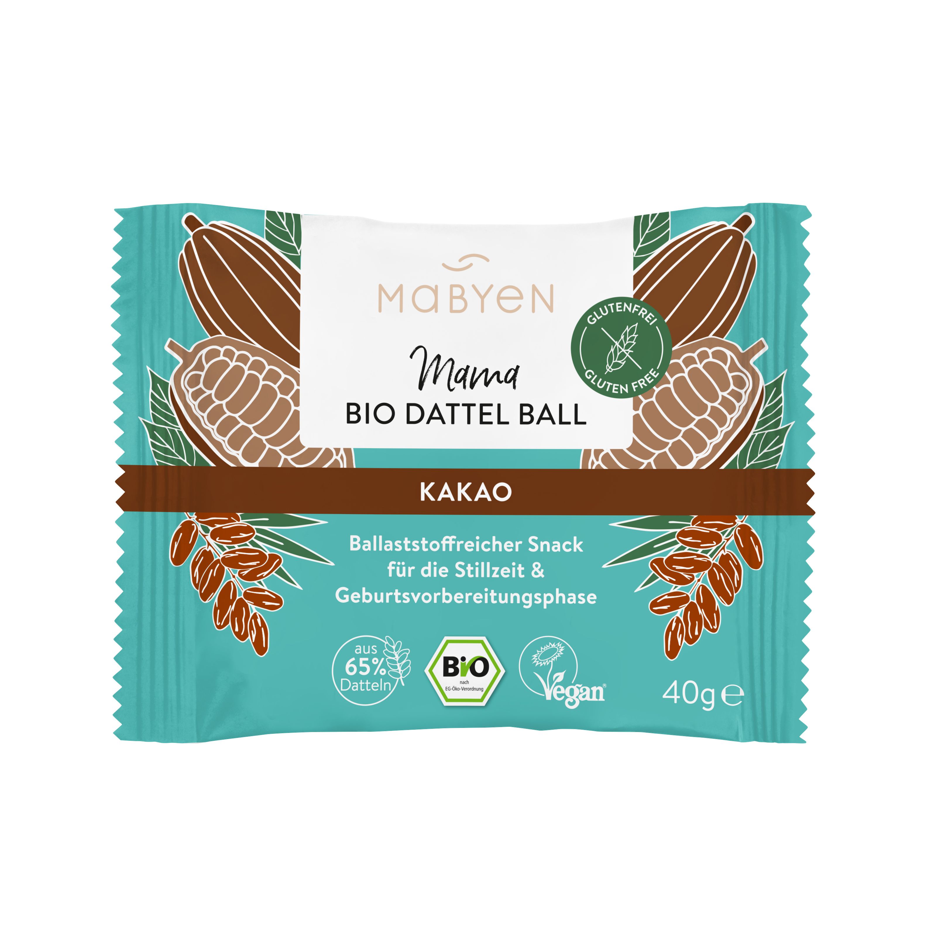 MABYEN Mama Bio Dattel Ball Mischtray (Kakao + Mango)