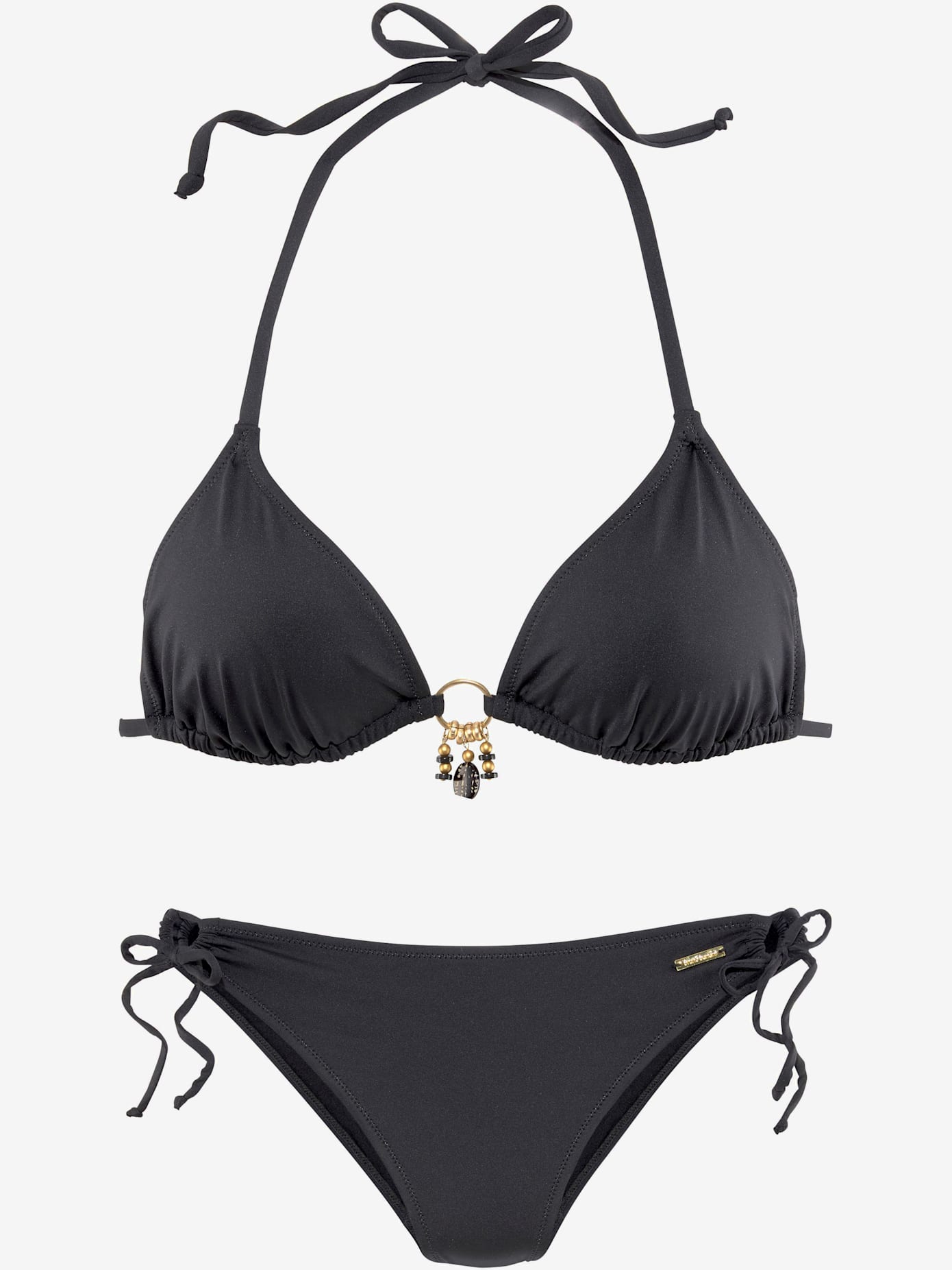 Bikini triangle couleurs unies classiques
