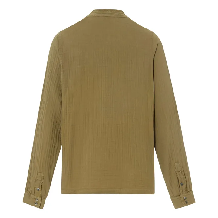 Xirena Blouse Hutton | Vert kaki