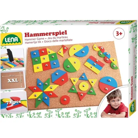 LENA® Hammerspiel, Faltschachtel
