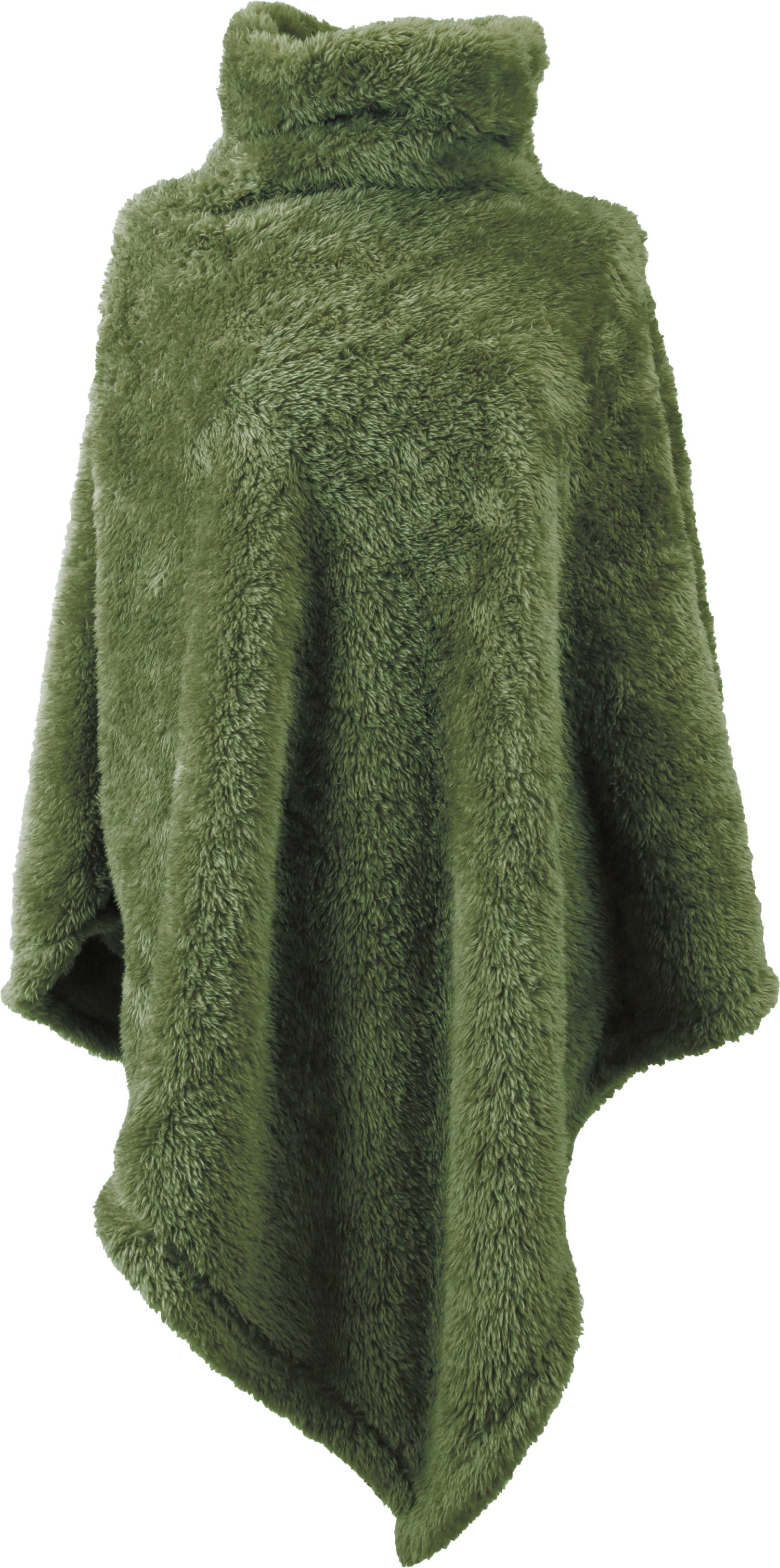Unique living poncho Dara groen