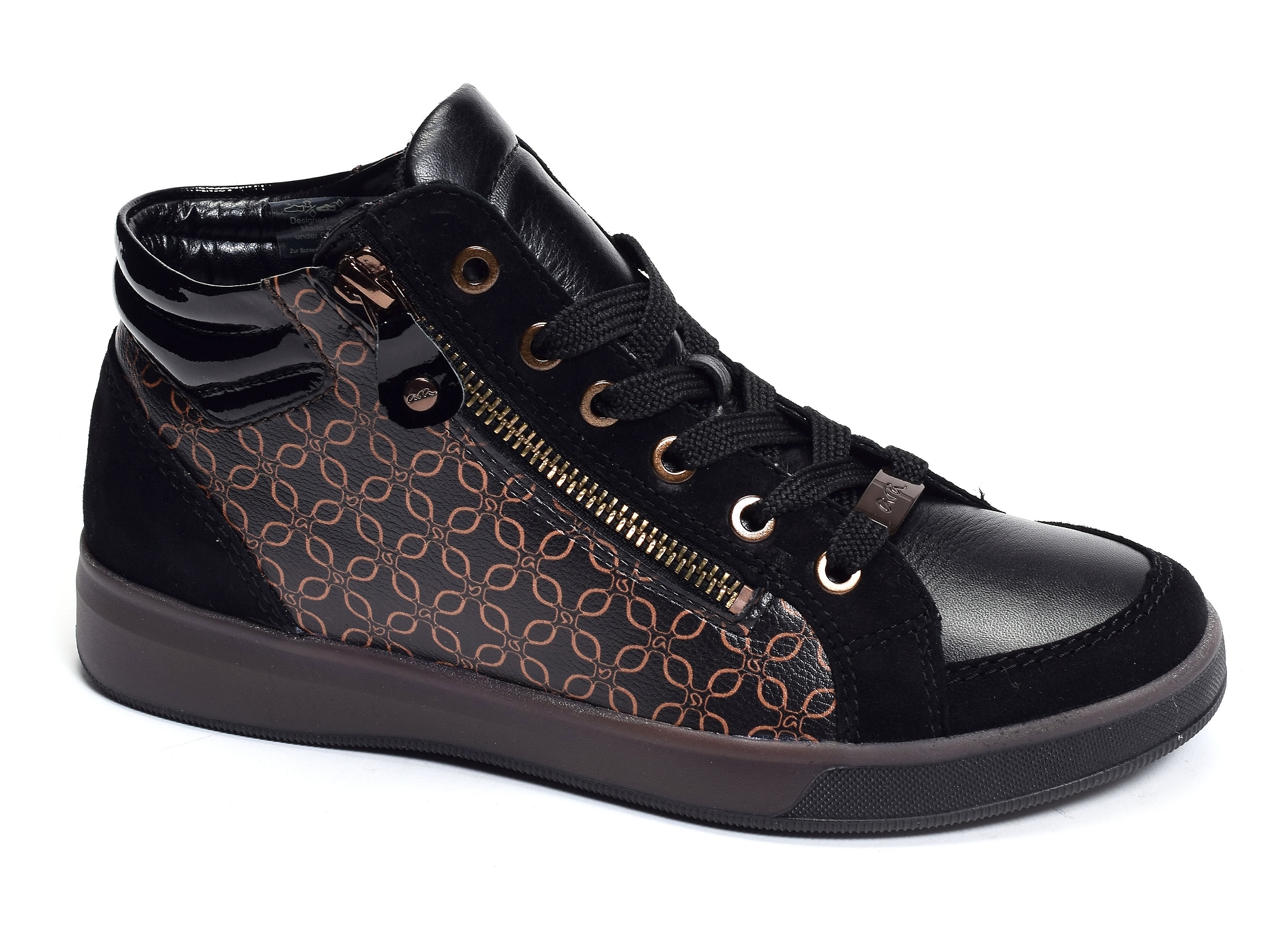 Rom st noir marron