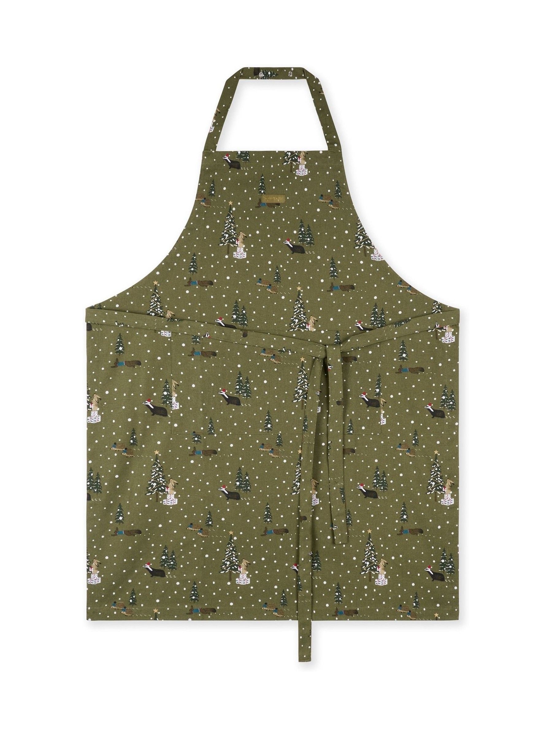 Sophie Allport Festive Forest Adult Apron