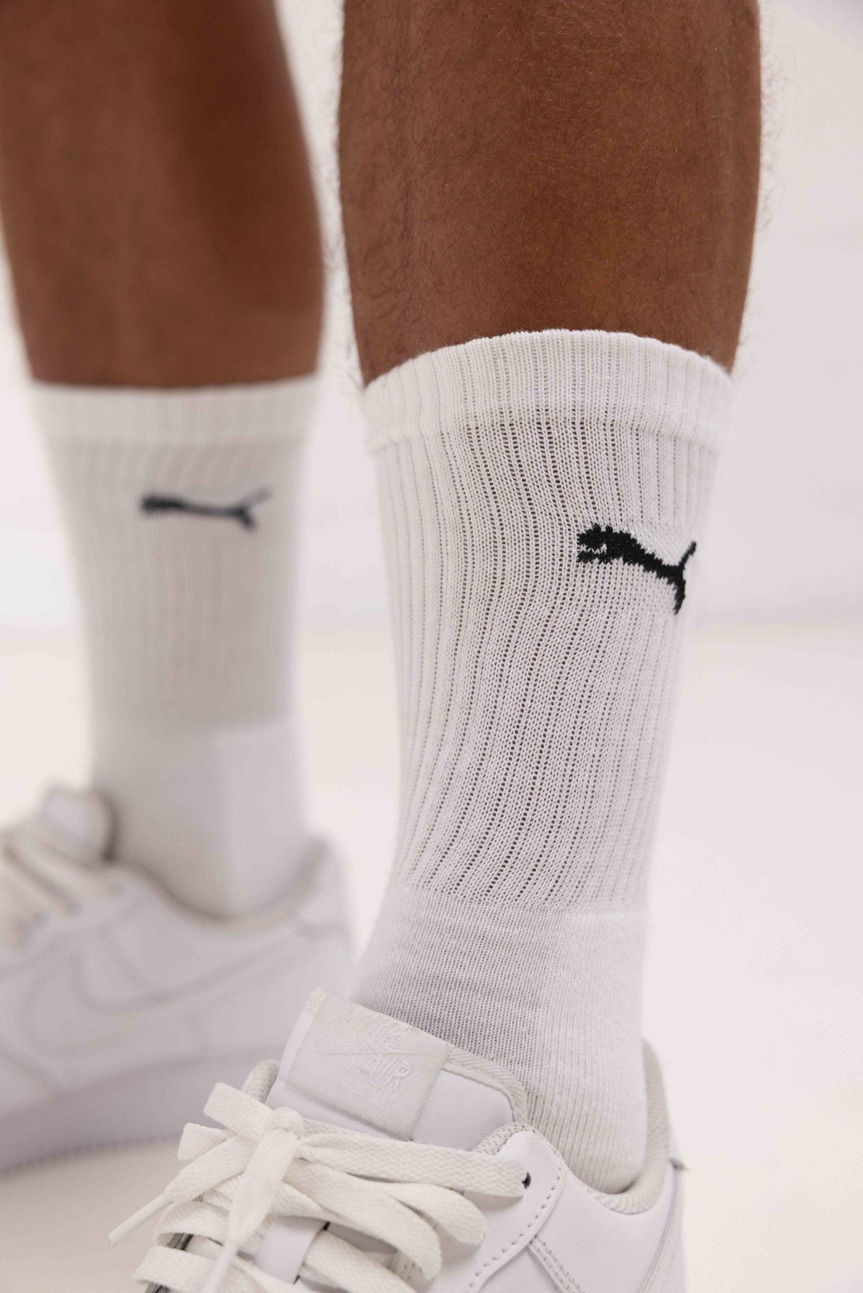 Puma Crew Sokken 3-Pack Wit