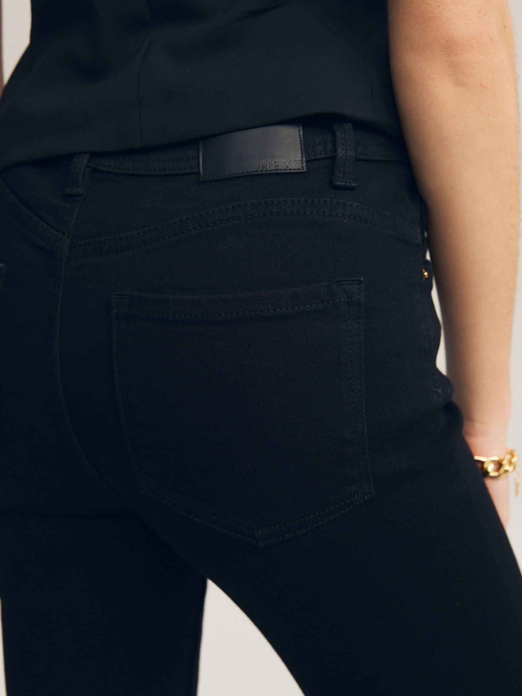 Zwart - Superzachte slim-fit jeans